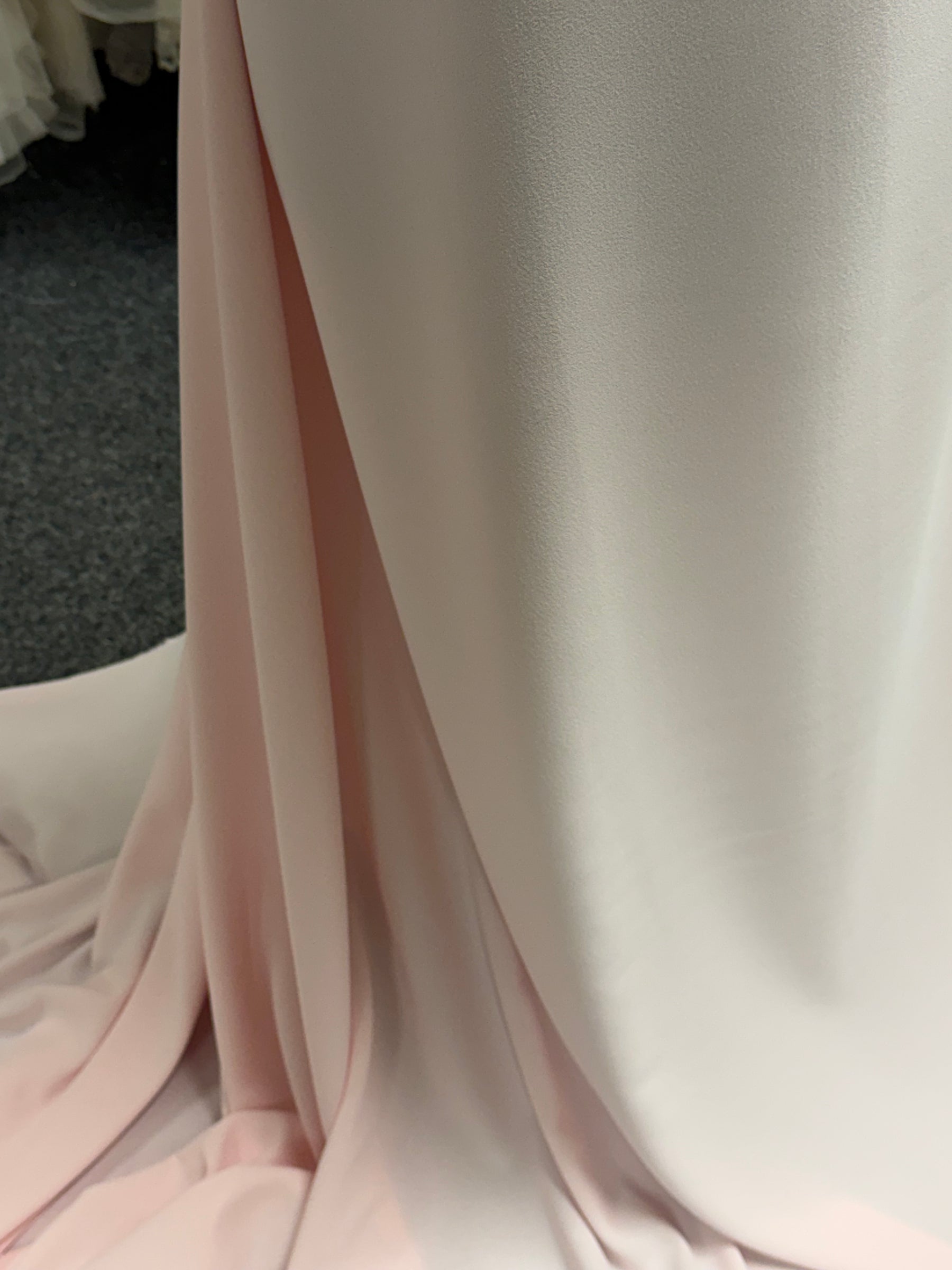 L Rosa Polyester Stretch-Crêpe - PB4001