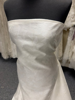 Elfenbein Poly-Seide Jacquard - P665