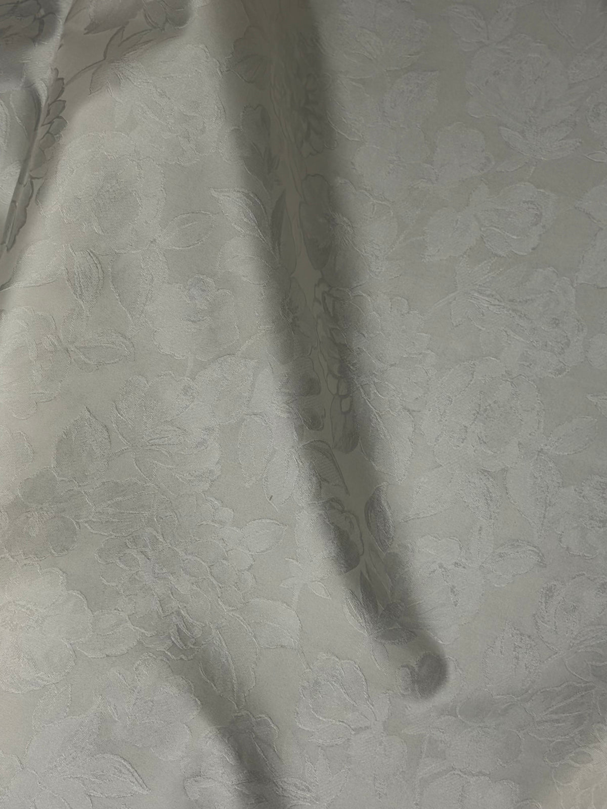 Elfenbein Poly-Seide Jacquard - P665