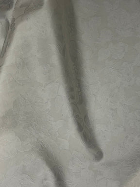 Elfenbein Poly-Seide Jacquard - P665