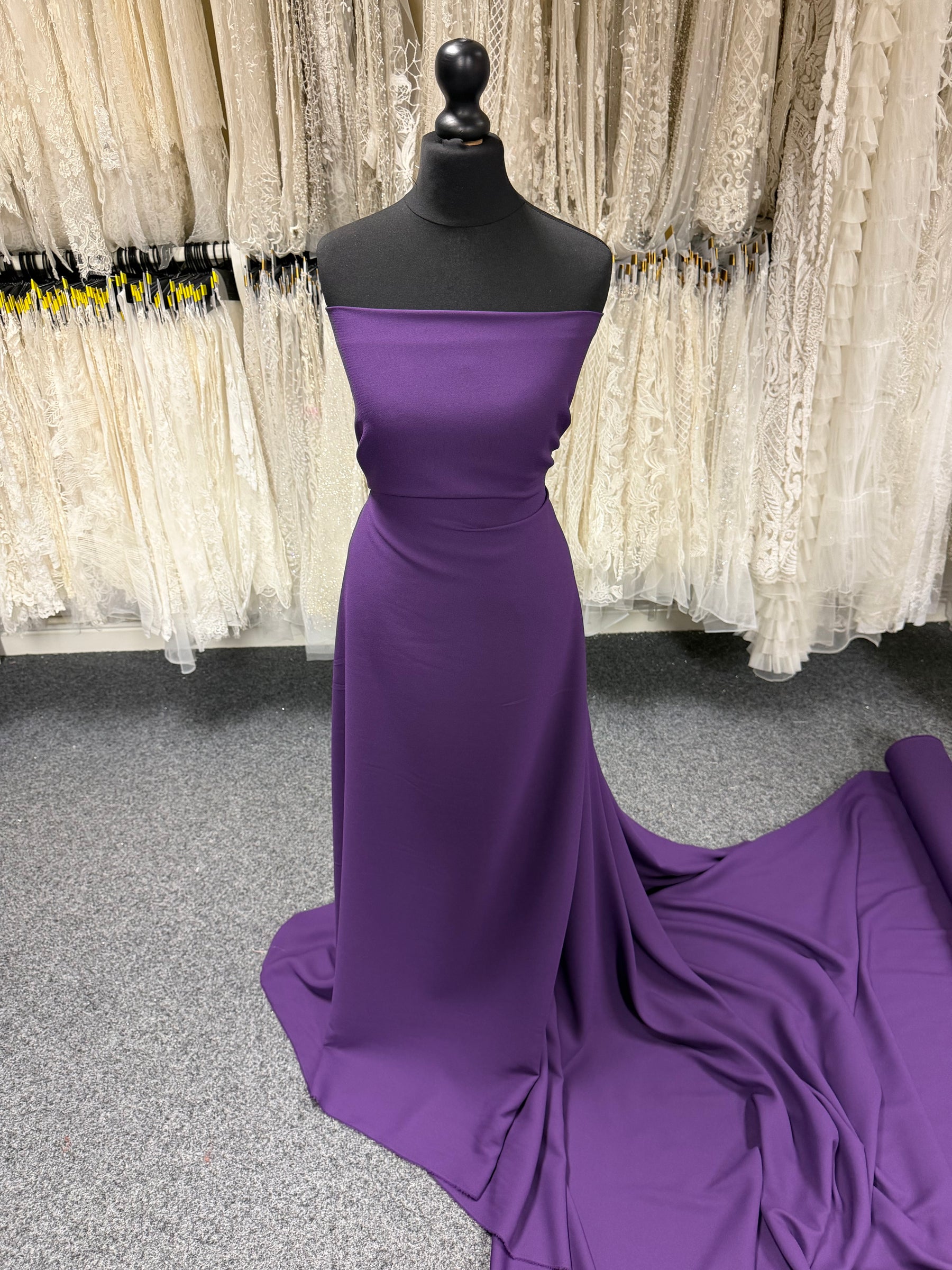 Lila M/Wt Poly Crepe - P59