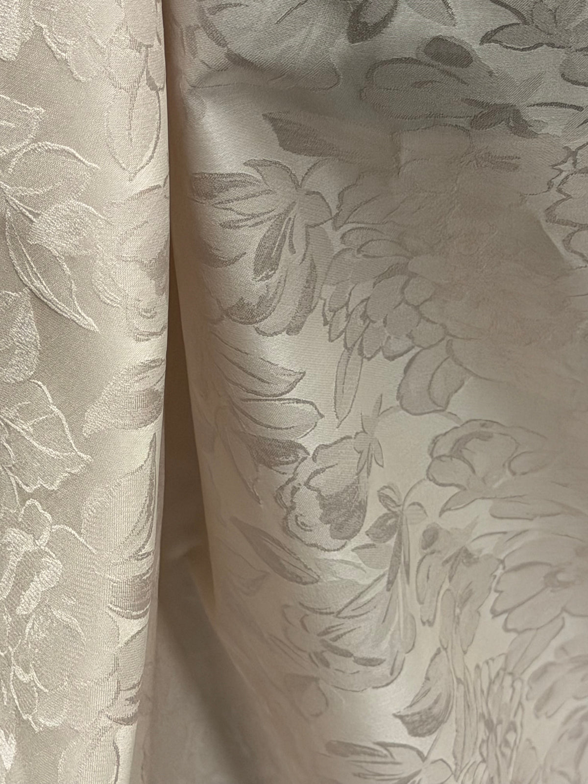 Jacquard aus rosafarbenem Seidenmix - P665