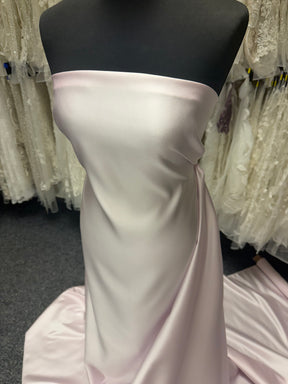 Pastellrosa Polyester-Duchesse-Satin - Contessa