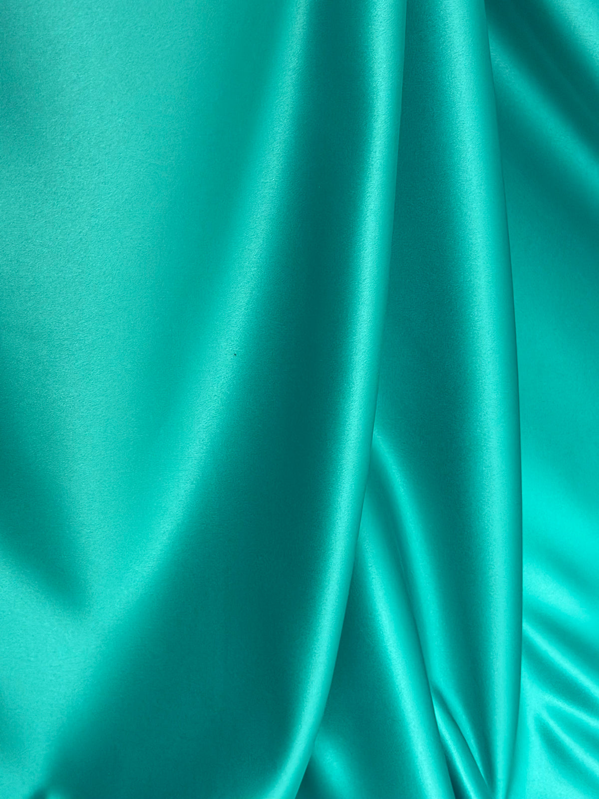 Seegrüner Duchess-Satin aus Polyester – Contessa