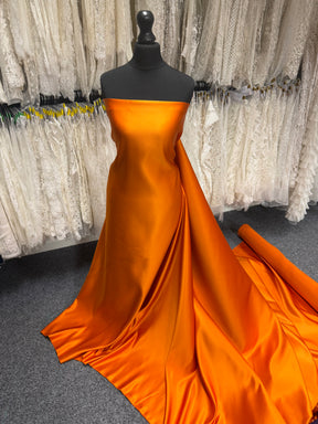 Oranger Polyestersatin - Contessa