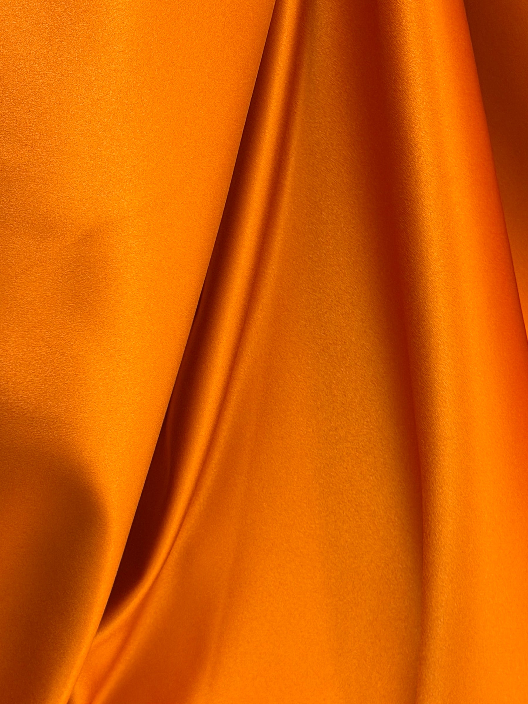 Oranger Polyestersatin - Contessa