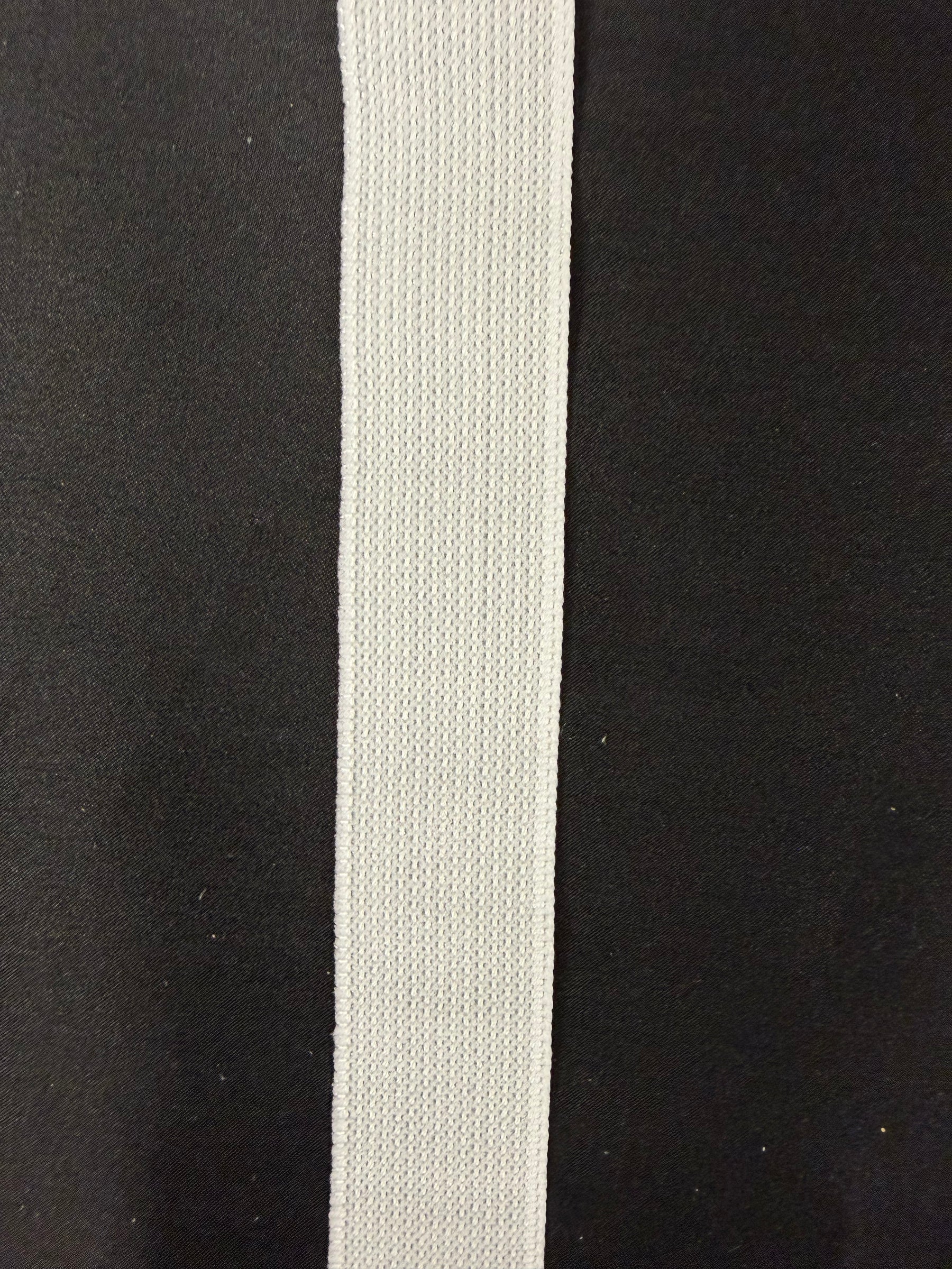 Weißes 32-mm-Stretch-Petersham - A18