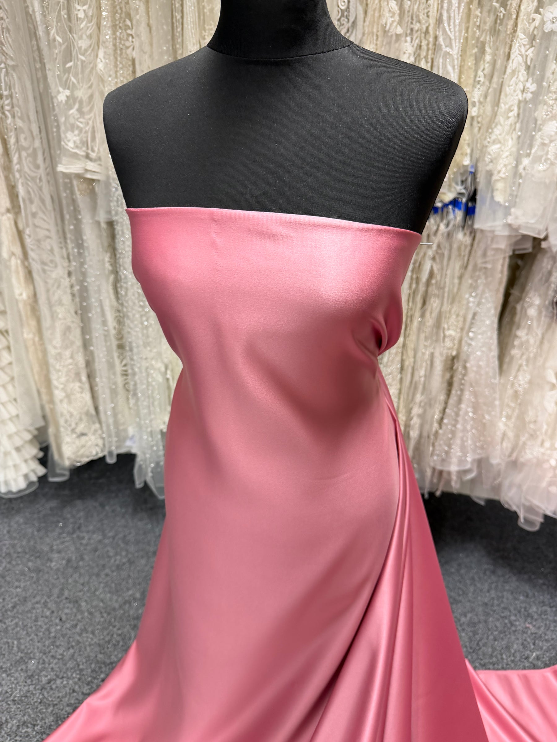 Rose Polyester Satin - Moldova