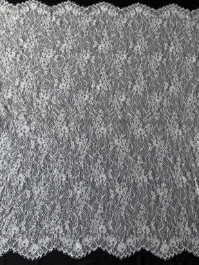 Elfenbein-Pailletten-Spitze – LB6005