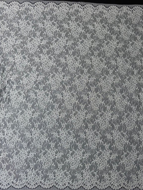 Elfenbeinfarbene Chantilly-Spitze - P301