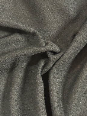 Schwarzer Strickkrepp - Vulkan