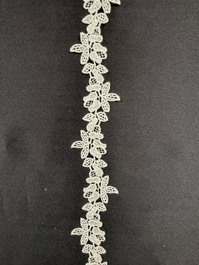 Elfenbein-Guipüre-Spitzenborte - T981