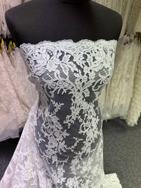 Ivory Corded Lace - Embry