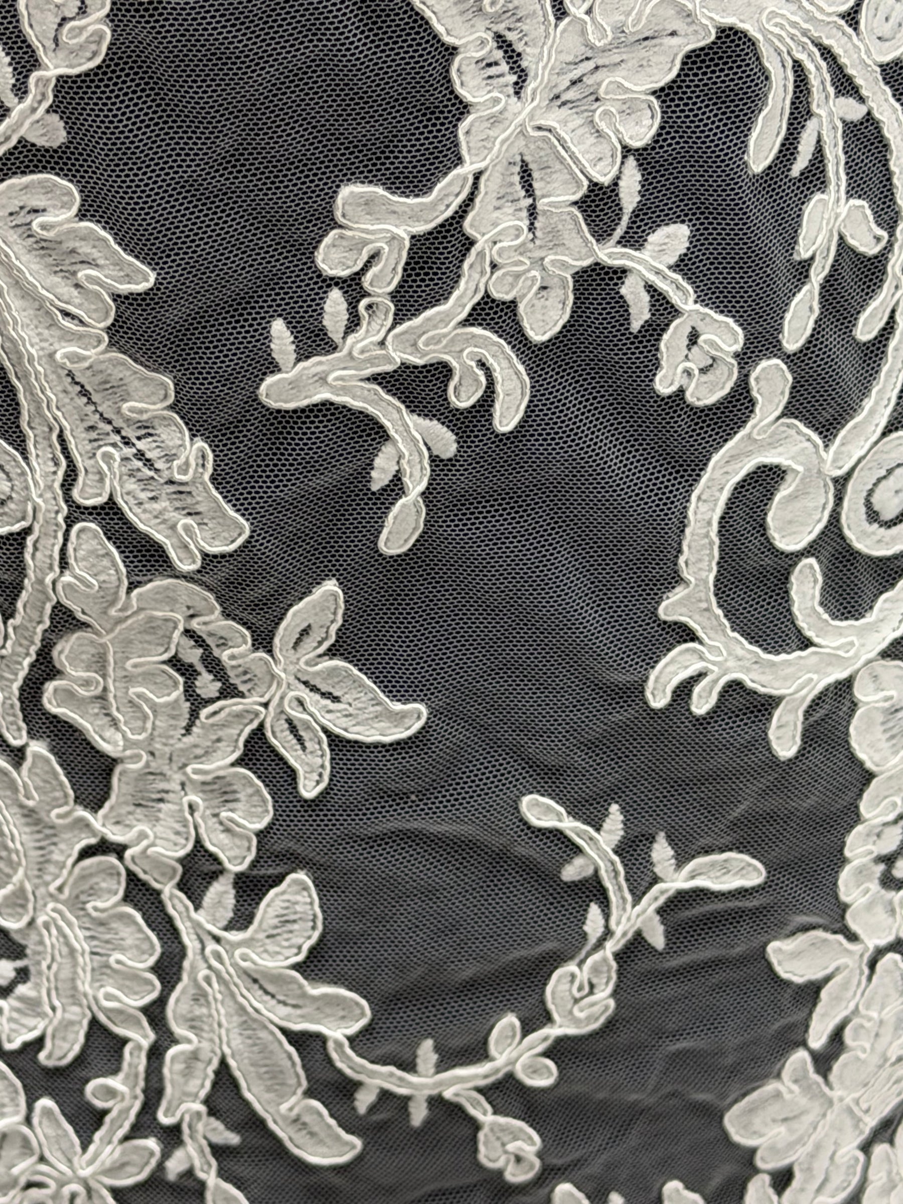 Ivory Corded Lace - Embry