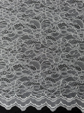 Pale Ivory Raschel Lace - P412