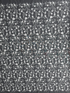 Ivory 3D Embroidered Lace - Kobi