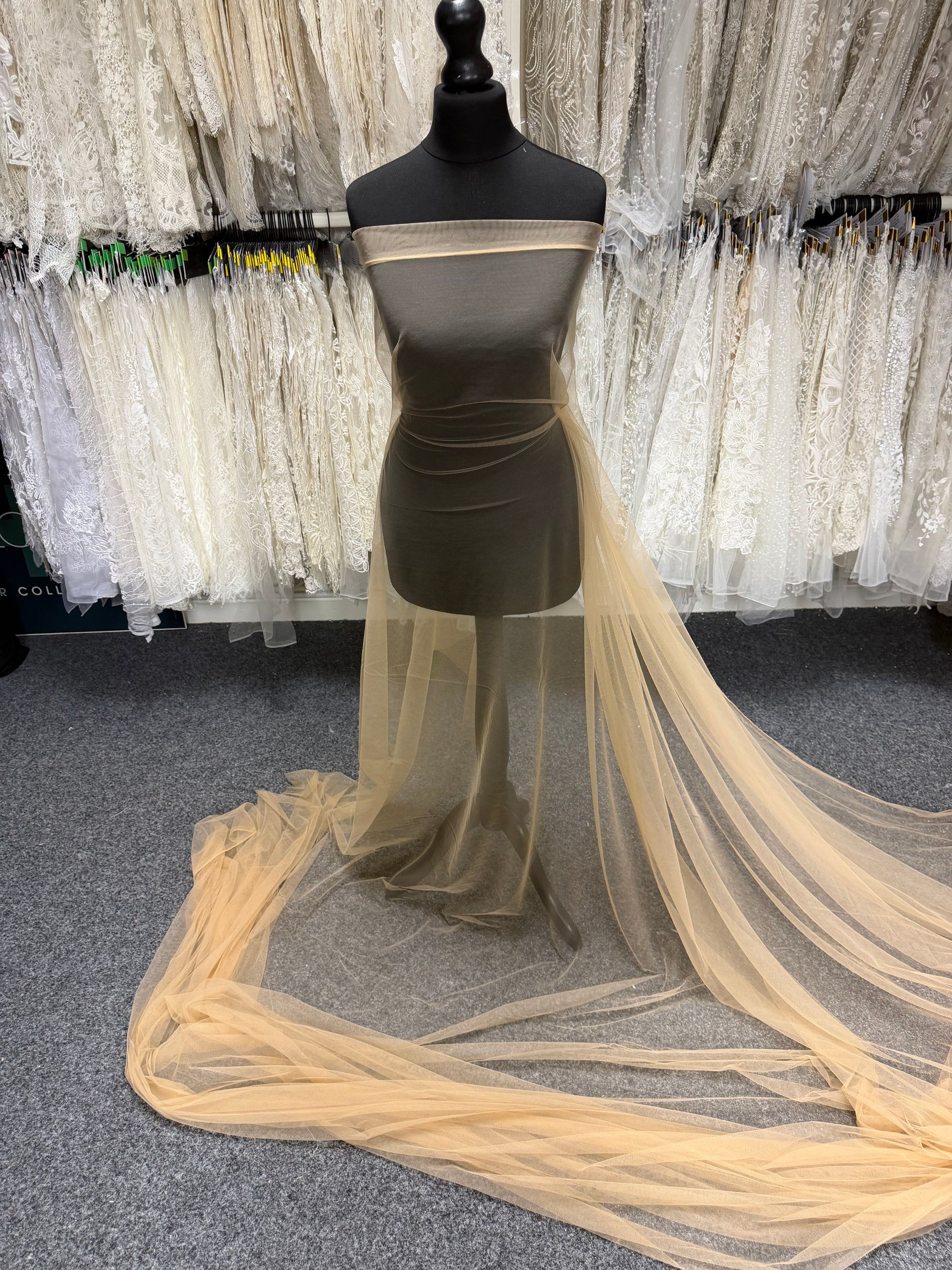 Nude Tulle for Veils – TU0055