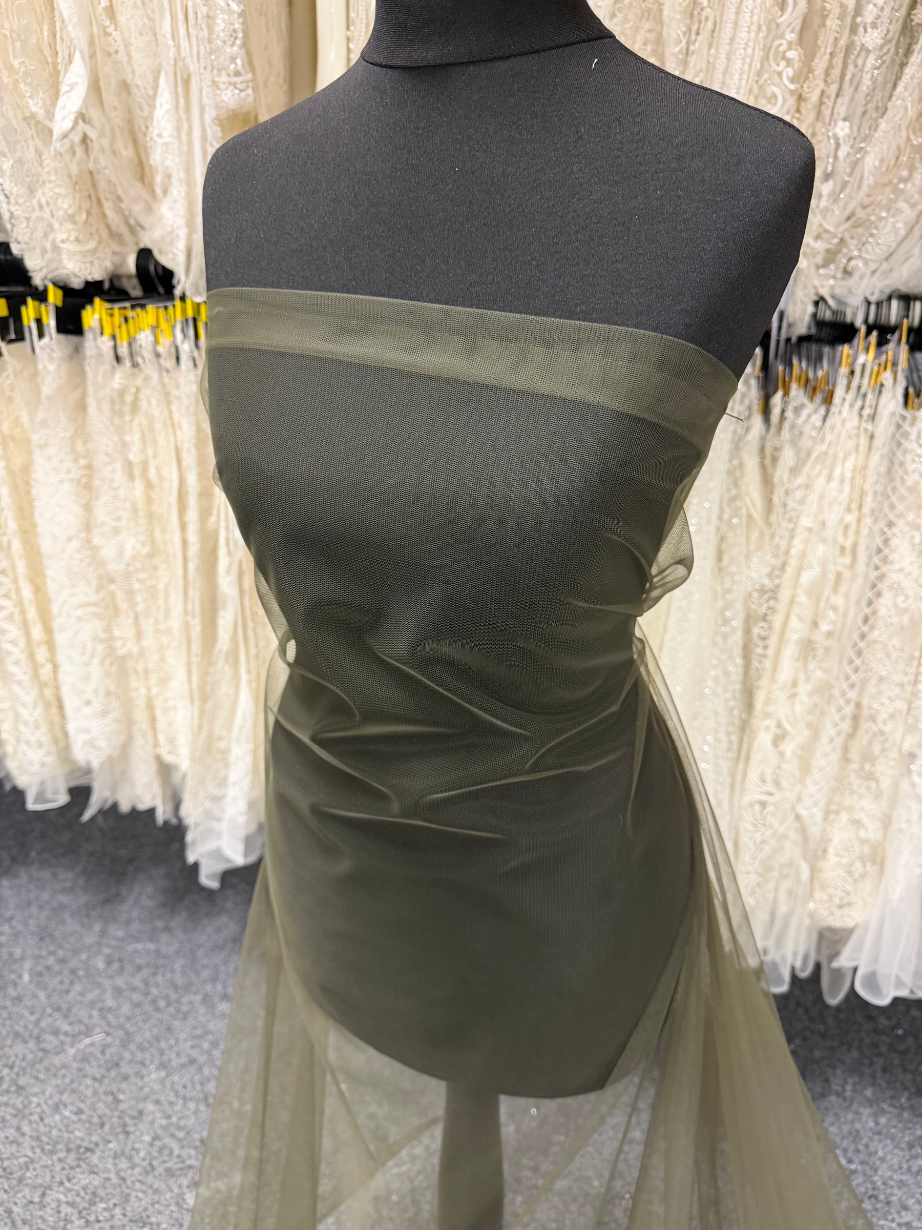 Army Green Tulle - Carnival