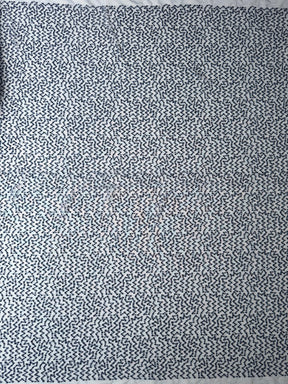 Marineblaue Paillettenstickerei-Spitze - EB3029