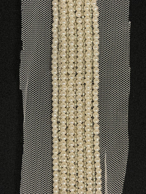 Elfenbeinperlen-Borte - T357