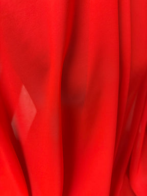 Red Polyester Chiffon - Ballerina (CF)
