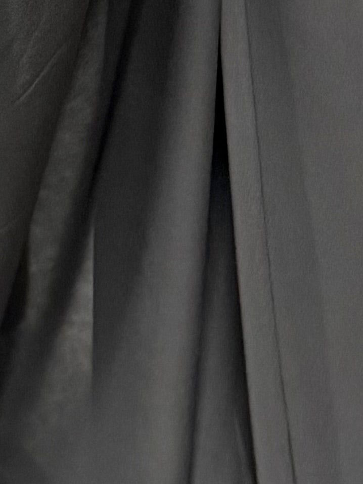 Black Polyester Chiffon - Balance