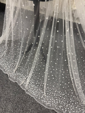 Ivory Sequin Lace - Baker