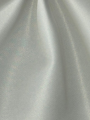 Ivory Polyester Satin Fabric - Redeem