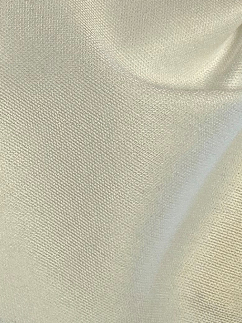 Elfenbeinfarbener gestrickter Polyester-Futterstoff – Litauen
