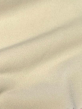 Elfenbeinfarbener Polyester-Stretch-Jersey – Rumänien