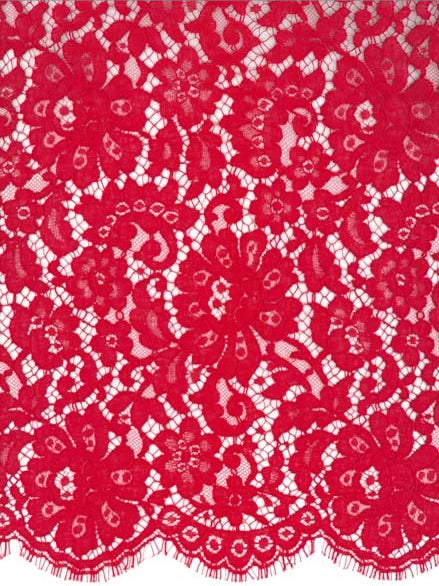 Rote Chantilly-Spitze - LA4001
