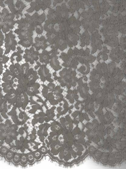 Taupefarbene Chantilly-Spitze - LA4001