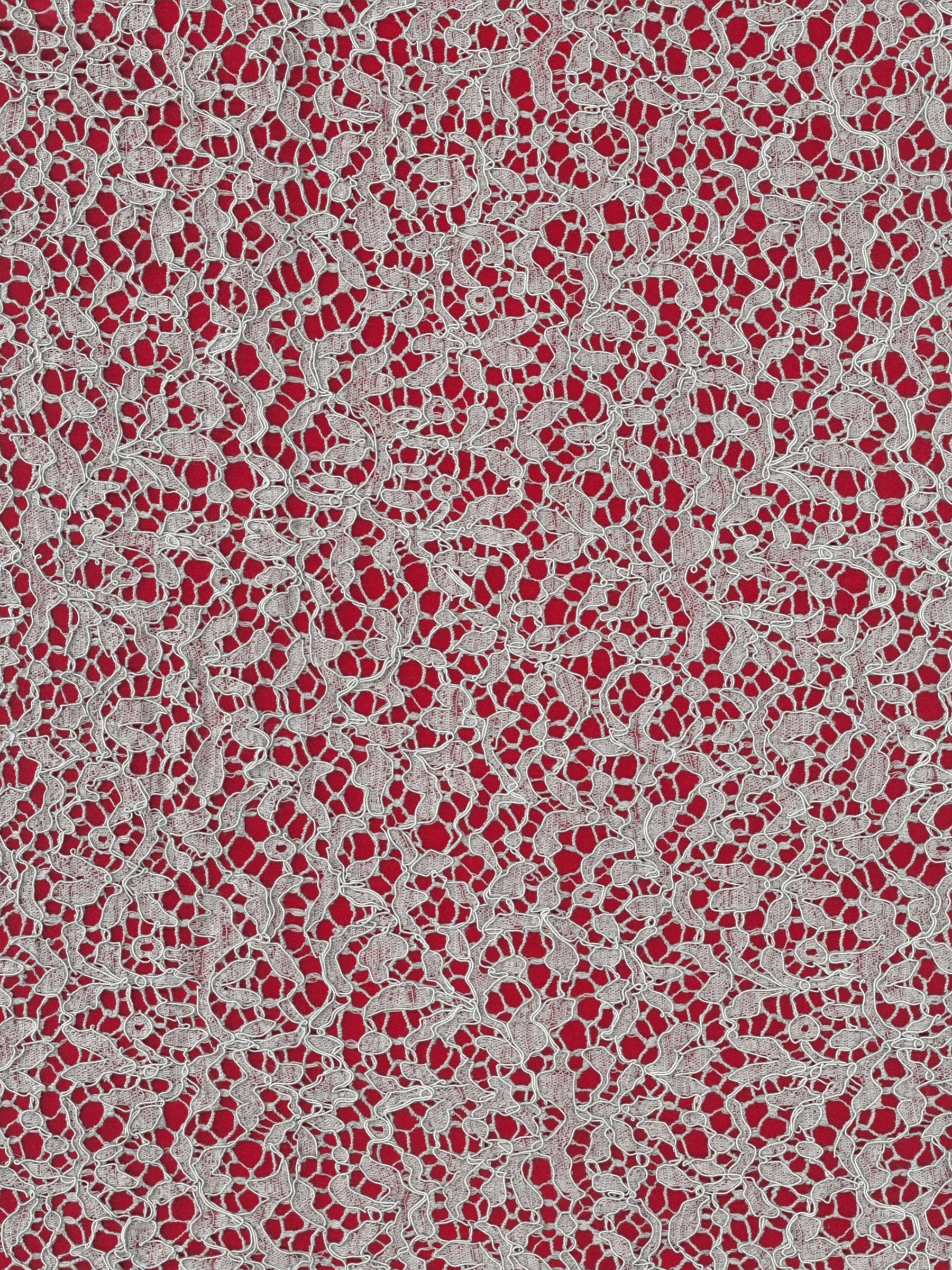 Silberbestickte französische Spitze – LA4005