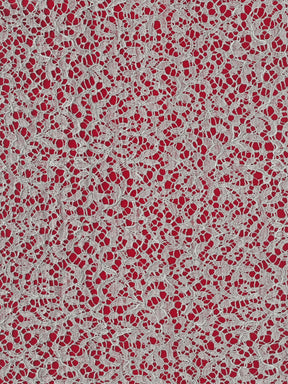 Silberbestickte französische Spitze – LA4005