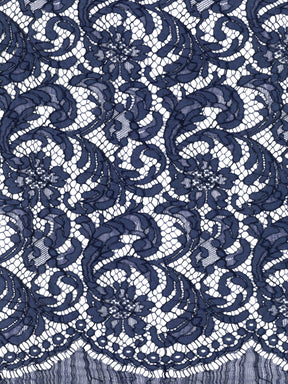 Elektrisch-blaues Öko-French-Kordelspitze - LA4007