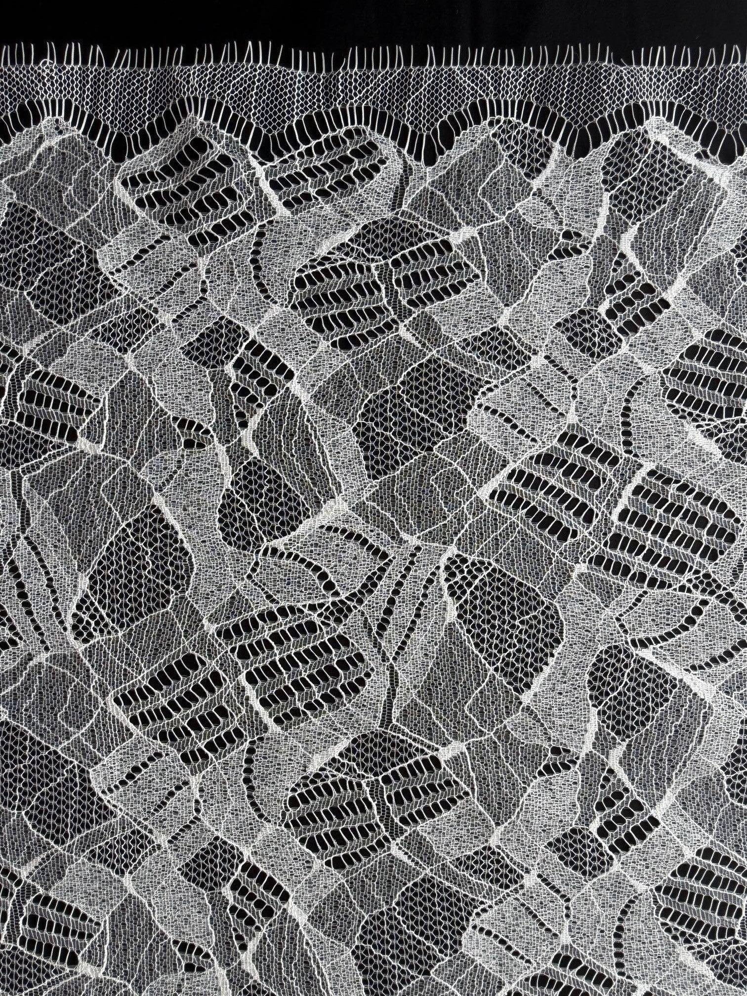 Elfenbeinfarbene Spitze - LA6002