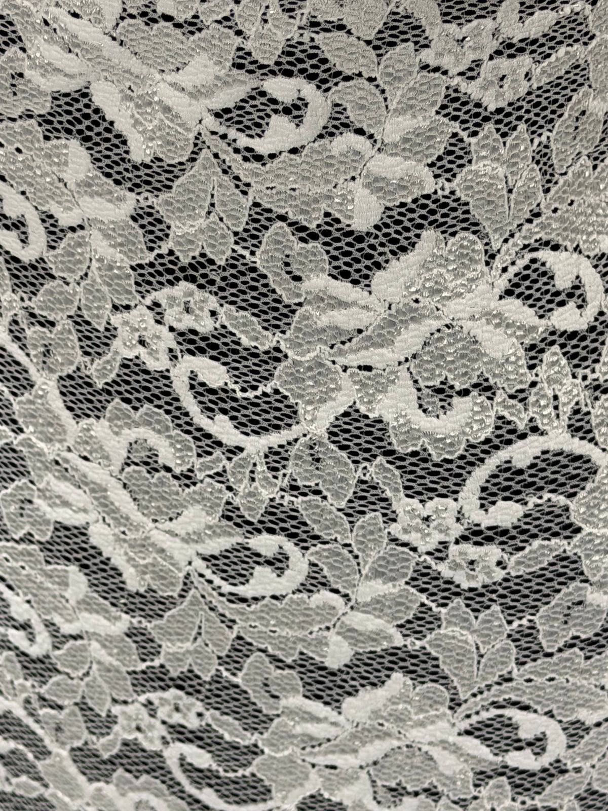 Elfenbeinfarbene Stretch-Spitze - LB7004