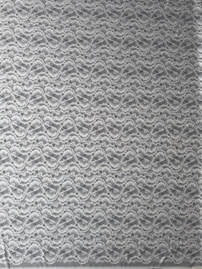Hell elfenbeinfarbene Stretch-Spitze - LB7008
