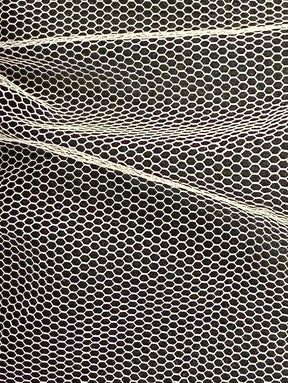 Dunkelelfenbeinfarbener Schleiertüll - Libretti