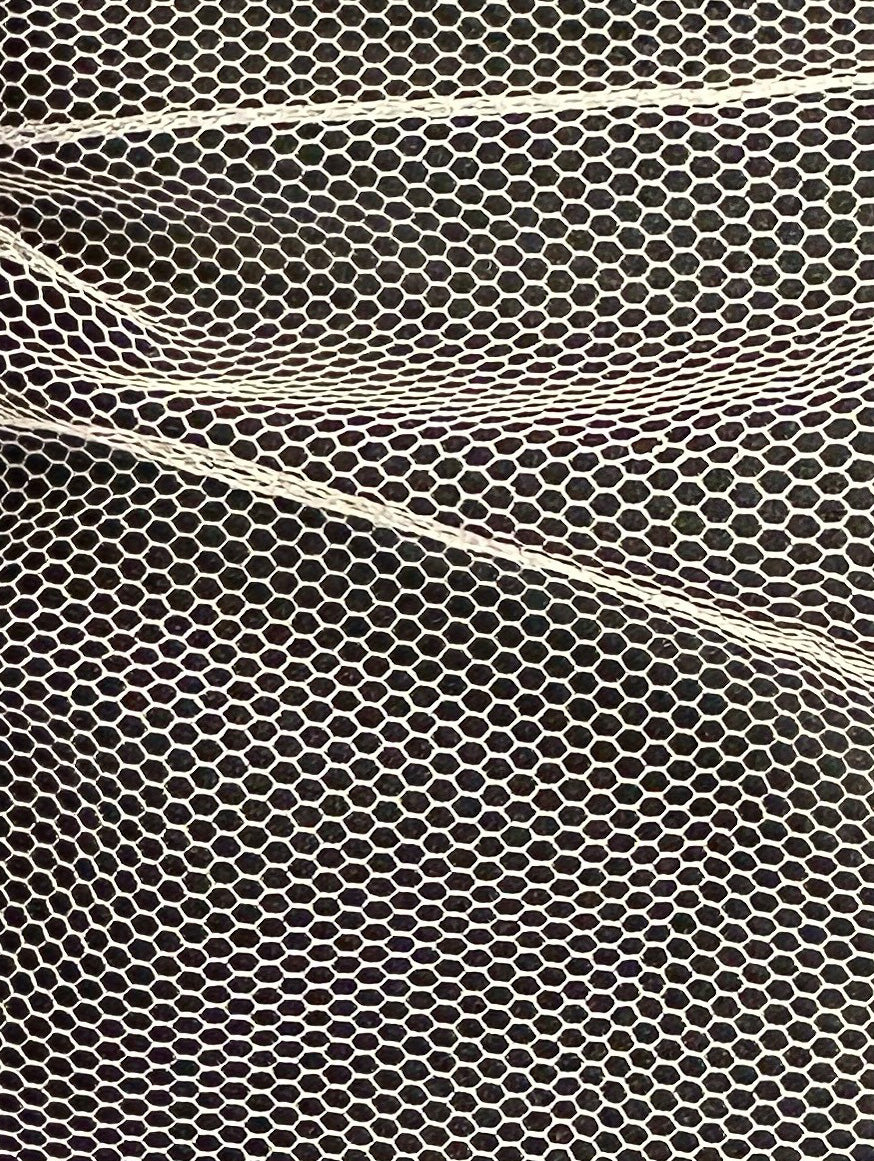 Dunkelelfenbeinfarbener Schleiertüll - Libretti