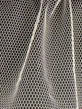 Dunkelelfenbeinfarbener Schleiertüll - Libretti