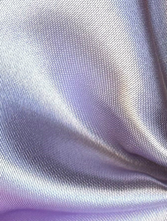 Lilac Polyester Satin - Family
