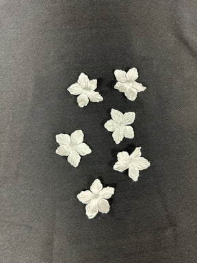 Winterweiße 5-blättrige Blüten - MM0030 (Beutel mit 144 Stück)