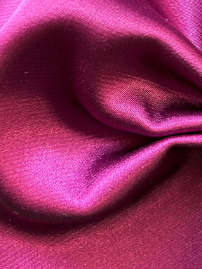 Magenta Poly Stretch Satin - Zeremonie