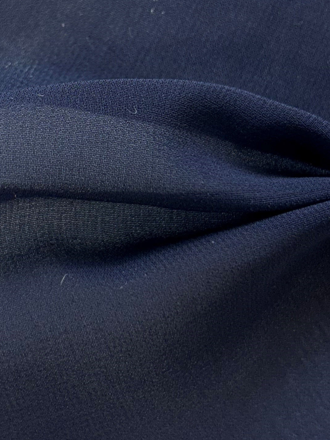 Mitternachtsfarbener Polyester-Chiffon-Stoff – Serendipity