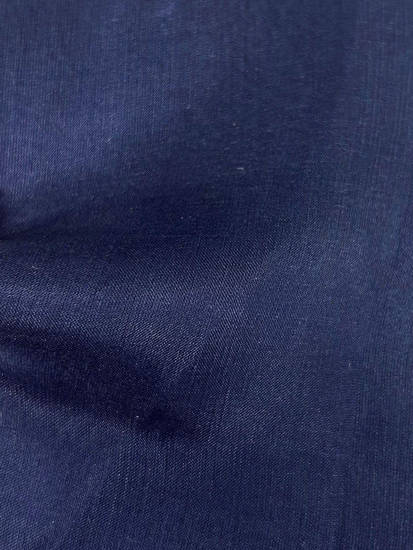 Marineblauer Seidenchiffon – Tempest