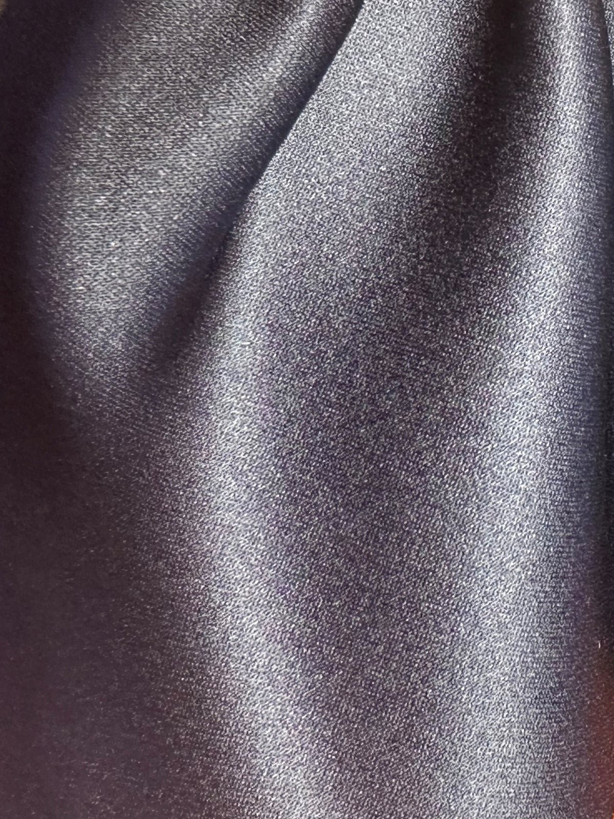 Marineblauer Polyester-Satin – Kanada