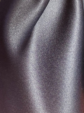 Marineblauer Polyester-Satin – Kanada