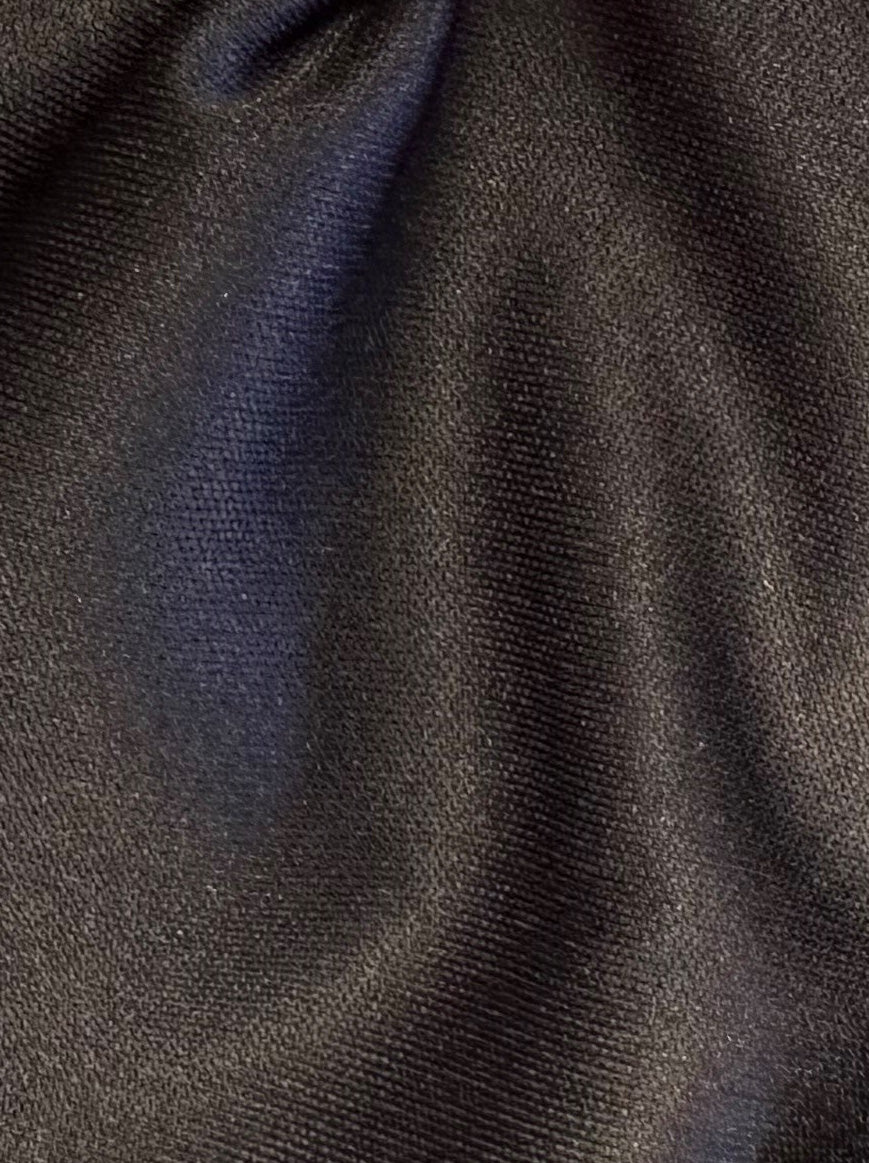 Marineblauer gestrickter Polyester-Futterstoff – Litauen