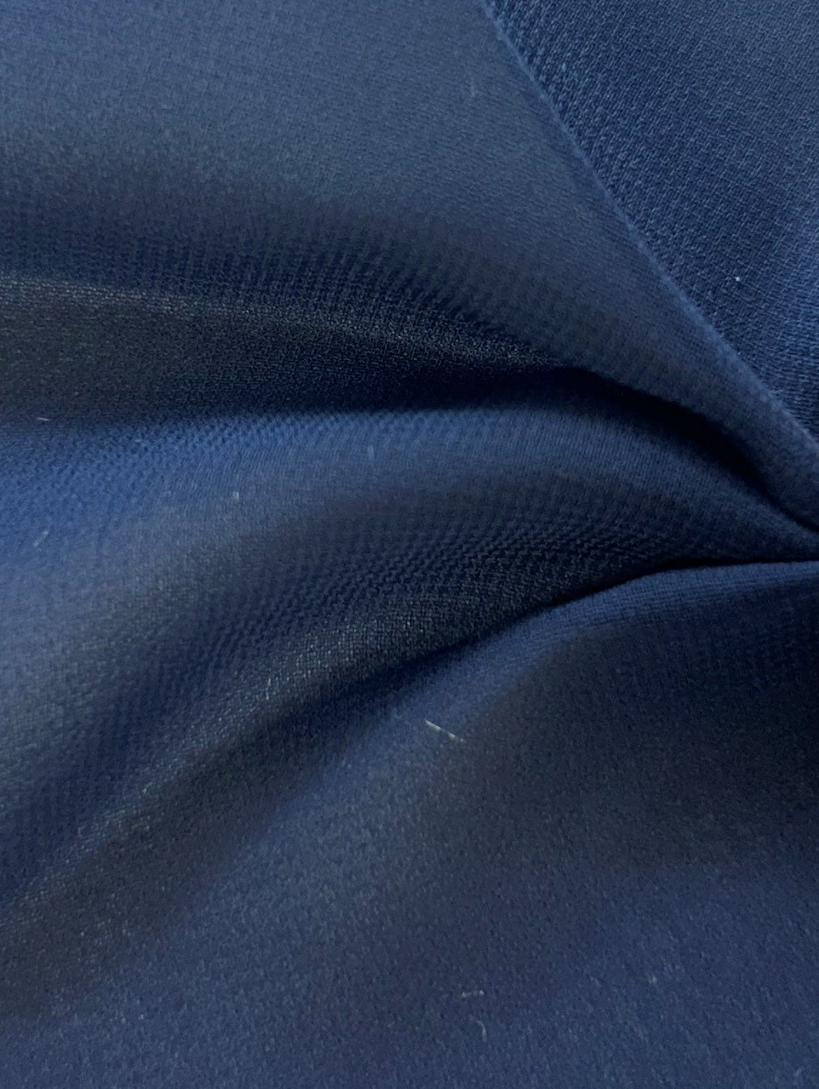 Marineblauer Polyester-Chiffon-Stoff – Serendipity